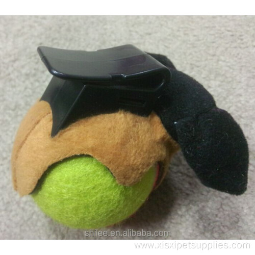 Removable dog tennis ball holder Dog Chew Toy